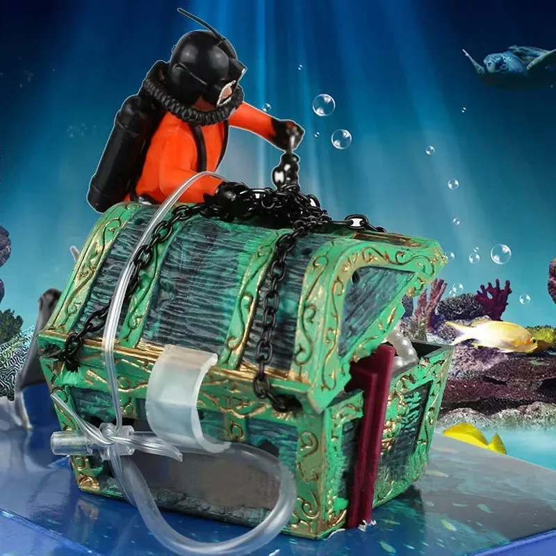 Resin Treasure Hunter Diver Fi - Resin Art Underwater recension och pris