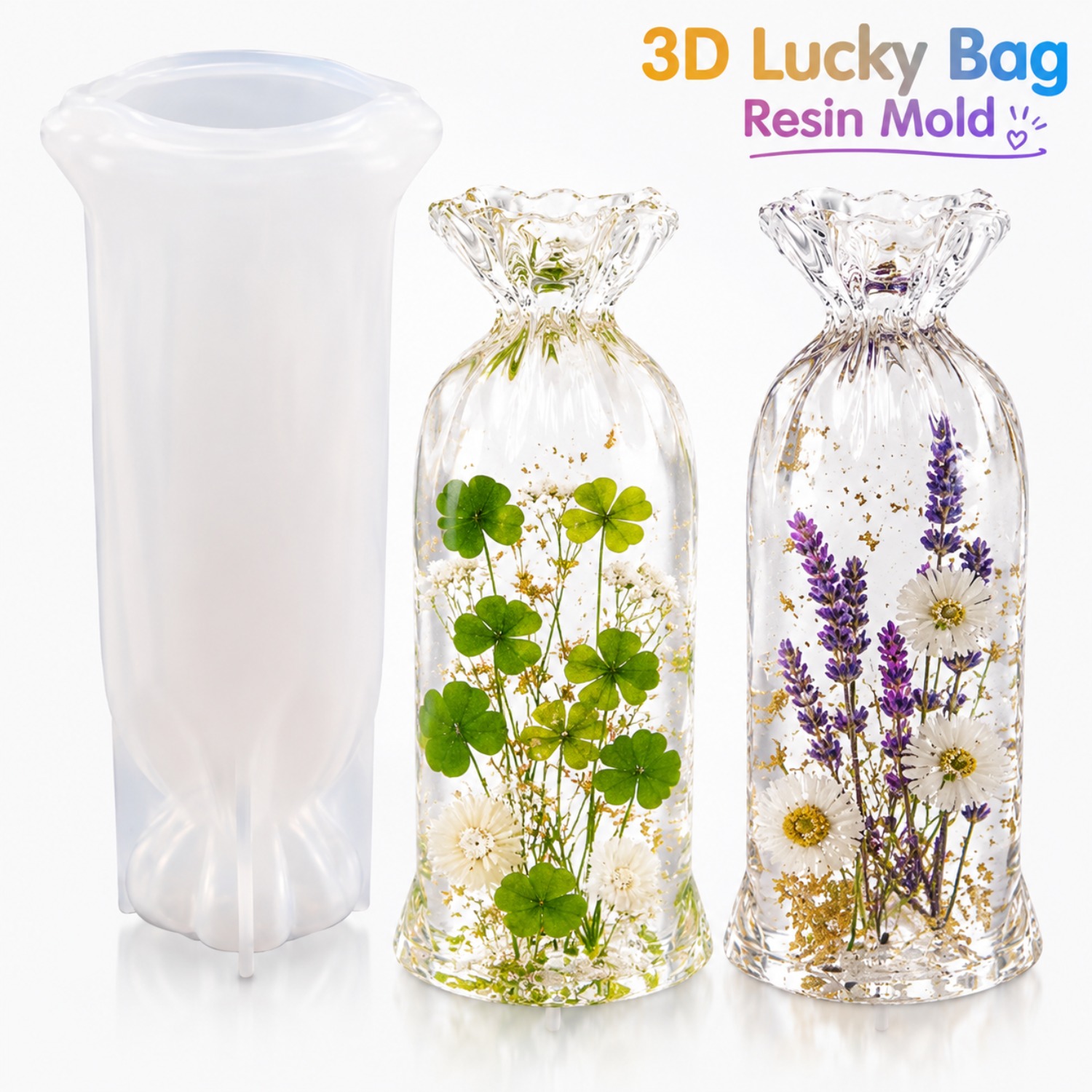 Lucky Bag Resin Silicone Mould - Resin Art Epoxy recension och pris