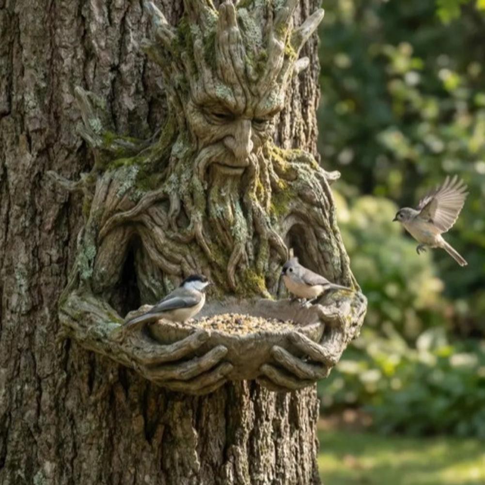 Mounted on Tree Bird Feeder We - Resin Art On Wood recension och pris