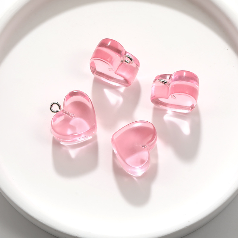 10pcs 15x18MM Multicolor Trans - Resin Art Necklace recension och pris