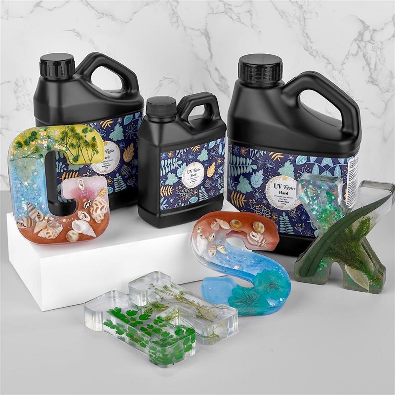 UV Resin Crystal Clear Large U - Resin Art Epoxy recension och pris